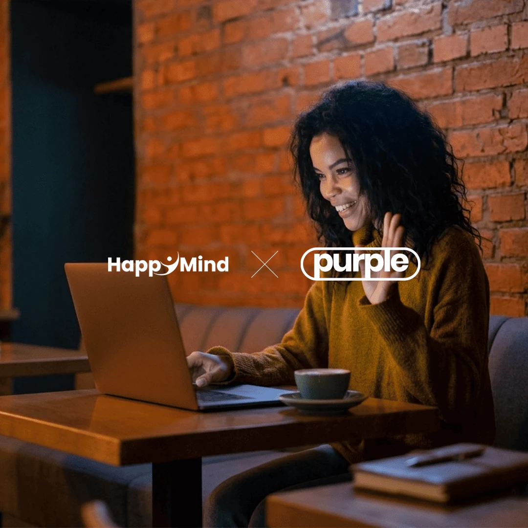 HappyMind online counselling platform interface